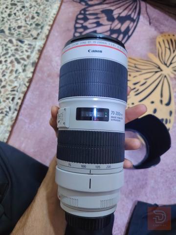 عدسة كانون 70-200 2.8 canon iii جديد للبيع في بغداد