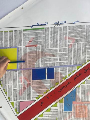 قطعة أرض 100 متر في حي التراث للبيع في بغداد
