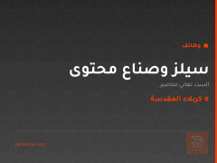سيلز وصناع محتوى — كربلاء المقدسة
