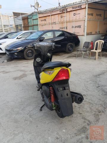 دراجة ياماها ثعلب 140 لونين اسود وليموني للبيع في بغداد