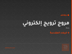 مروج ترويج إلكتروني — Baly — كربلاء المقدسة