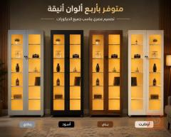 فاترينا 2 باب خشب MDF جديد للبيع في بغداد