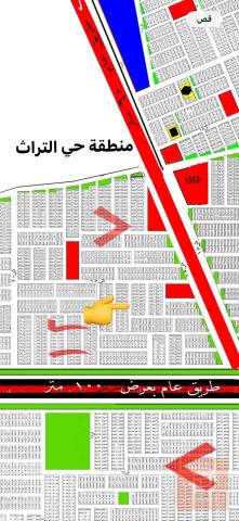 قطعة أرض 100 متر في حي تراث للبيع في بغداد