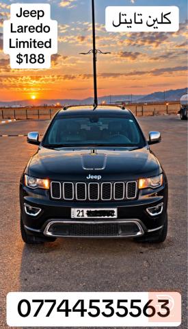 جيب جراند شيروكي لمتيد 색상: اسود للبيع في السليمانية
