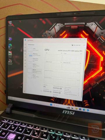 لابتوب MSI Vector 16HX بمواصفات خارقة جديد للبيع في بغداد