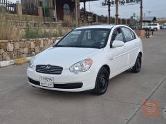 هونداي اكسنت خليجي ابيض 2008 للبيع في كركوك