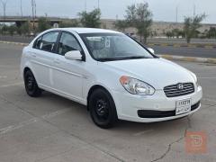 هونداي اكسنت خليجي ابيض 2008 للبيع في كركوك