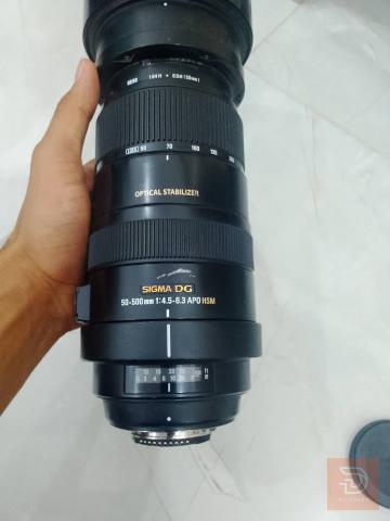 عدسة نيكون 50-500 مستعمل للبيع في ذي قار