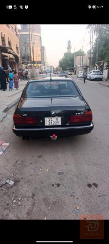BMW 740 V8 اسود للبيع في بغداد