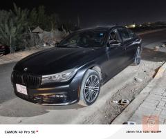 بي ام دبليو 740 موديل 2018 للبيع في الديوانية