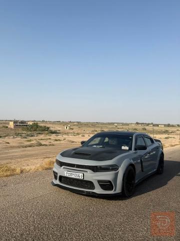 دوج جارجر سكات باك وايد بدي V8 2022 للبيع في بغداد