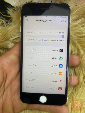 ايفون 6s بذاكرة 128 غيغا مستعمل للبيع في البصرة