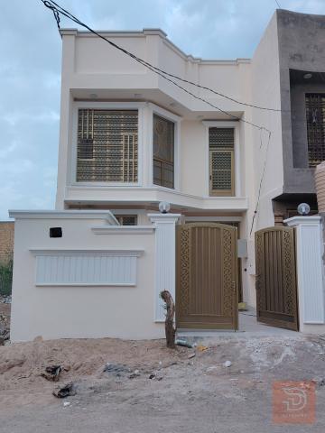 دار سكن طابقين حديثة في الكوت 125م للبيع في واسط