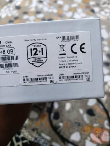 تكنو كامون 50 برو ذاكرة 256 مستعمل للبيع في بغداد