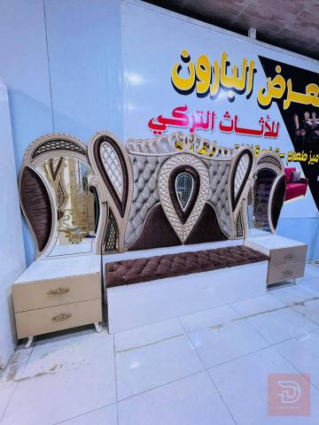 غرفة نوم تركية 9 قطع جديد للبيع في بغداد