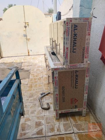 كاونتر مطبخ نظيف مستعمل للبيع في كربلاء المقدسة