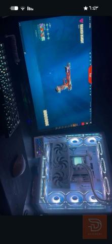 تجميعة كمبيوتر AMD Ryzen 5 9500F ابيض للبيع في بغداد