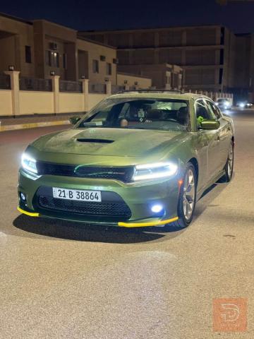 دوج جارجر GT خليجي لون زيتوني 2020 للبيع في الأنبار