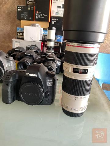 كاميرا كانون عدسة 70-200 مستعمل للبيع في بابل