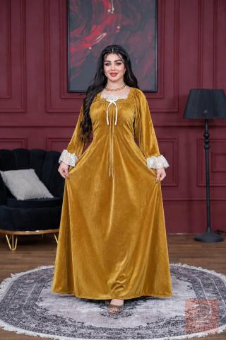 دشداشة قديفة مخمل للبيع في أربيل