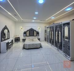 طقم غرفة نوم مرمري ٧ قطع للبيع في بغداد