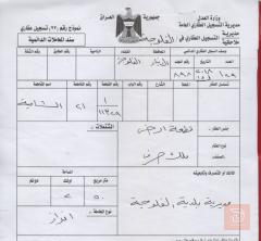 ارض في الفلوجة الشامية على الطريق السياحية 250 متر للبيع في الأنبار