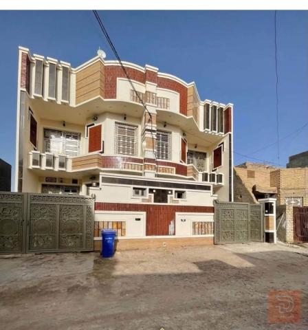 مشتمل بناء حديث طابقين في حي الامين للايجار في بغداد