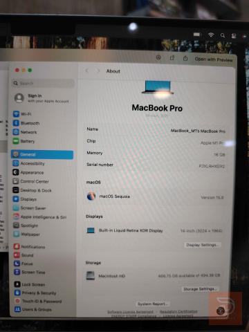 Apple MacBook Pro M1 Pro 14 inch مستعمل للبيع في بغداد