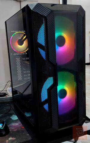 كيس كيمنك مواصفات R5 3500 و GTX 1060 black للبيع في نينوى