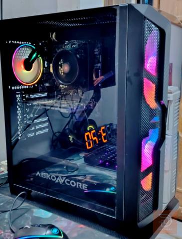 كيس كيمنك مواصفات R5 3500 و GTX 1060 black للبيع في نينوى