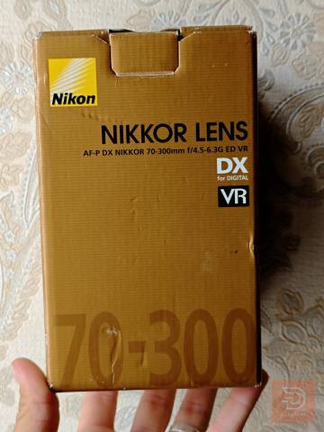 عدسة Nikon 70-300 VR ED جديد للبيع في بغداد