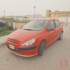 بيجو 307 موديل 2005 للبيع في الديوانية