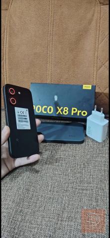 بوكو X8 pro اسود جديد للبيع في النجف الأشرف