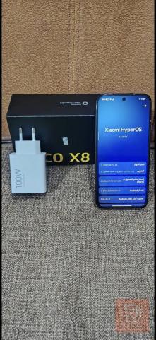 بوكو X8 pro اسود جديد للبيع في النجف الأشرف
