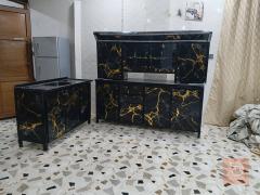 كاونتر 3 قطع نظيف جدا مستعمل للبيع في دهوك