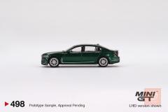 مجسم سيارة BMW ALPINA B7 xDrive من MINI GT أخضر معدني للبيع في بغداد