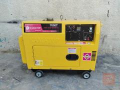 مولد KAMA TOP كاتم 7 KVA مستعمل للبيع في بغداد