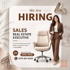 موظفة مبيعات شقق سكنية — بغداد