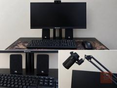 PC Gaming كامل مع الشاشة والملحقات 24 إنج للبيع في نينوى
