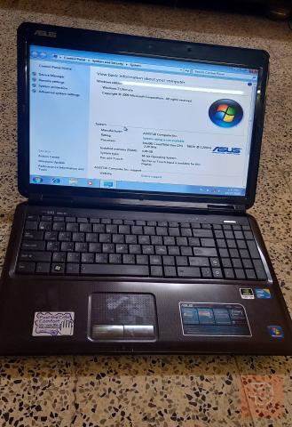 لابتوب ASUS معالج cor2Duo مستعمل للبيع في نينوى