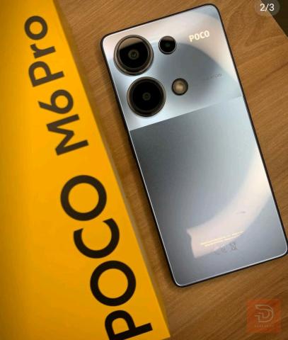 الجهاز الراقي 
 POCO M6 Pro   !
المواصفات 
الشاشة: شاشة Flow AMOLED بحجم 6.67 بوصة، بدقة FHD+، وتردد 120Hz لانسيابية فائ