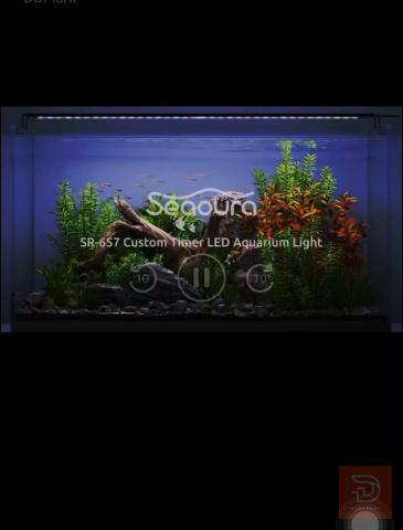 إضاءة حوض سمك SEAOURA SR-657 جديد للبيع في عموم العراق