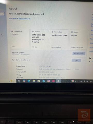 لابتوب hp شاشة لمس للبيع في نينوى