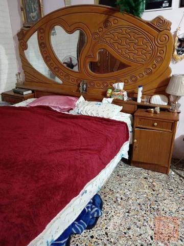 غرفة نوم خشب عراقي للبيع في بغداد
