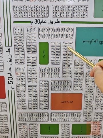 قطعة ارض حي الغدير ١٠٠ متر للبيع في بغداد