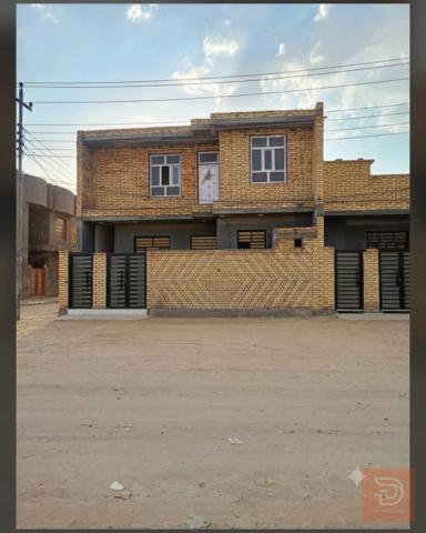 دار طابقين ركن وجهين بالفداء جديد للبيع في ذي قار