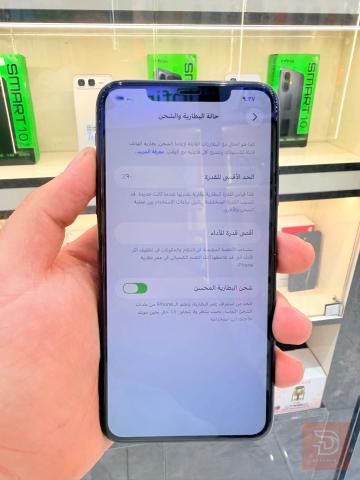 ايفون 11 برو ماكس لون زيتوني مستعمل للبيع في بغداد