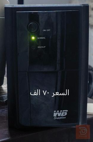 أجهزة UPS متنوعة ببطاريات جديدة للبيع في نينوى