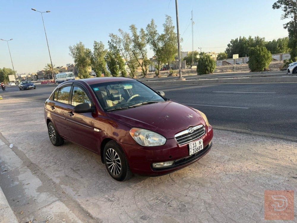 هيونداي اكسنت 2008 خليجي للبيع في بغداد