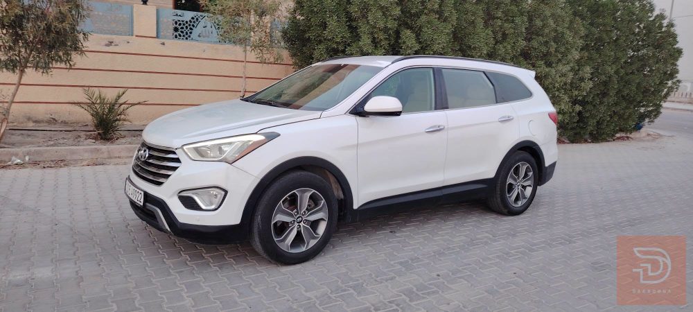 هيونداي سنتافي كراند فينيش ابيض ثلجي 2015 للبيع في النجف الأشرف